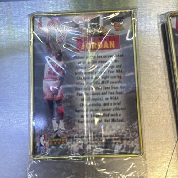 Michael Jordan 5 All Metal Collector Cards - Picture 9 of 11